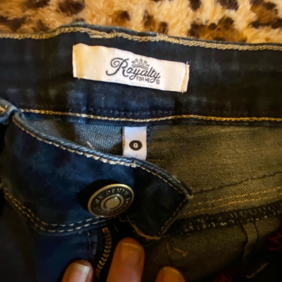 Royalty Jeans dark rinse size 8 - Picture 3 of 10